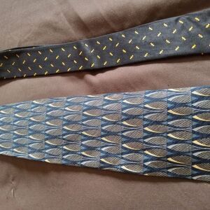 Two Men's Ties. Daniel De Fasson & "Sir" by Botany